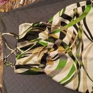 Glam silk dress size small. New, very beautiful.